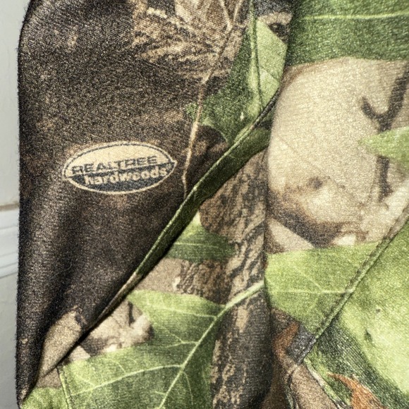 Redhead Realtree Hardwoods Camo Jacket Mens XL Full Zip Hooded Lightweight Coat - Picture 2 of 13